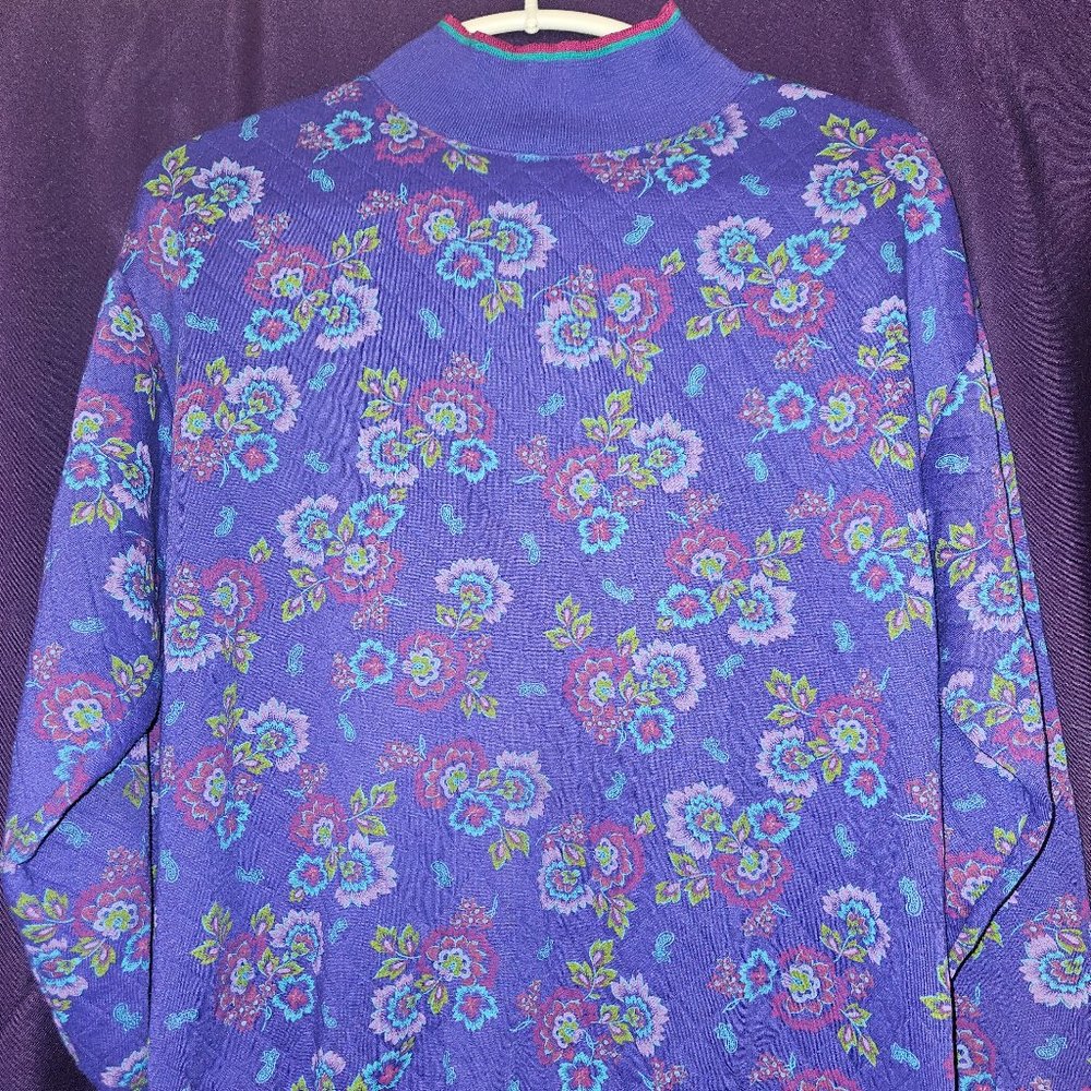 Vintage 90's Gitano Quilted Sweatshirt
